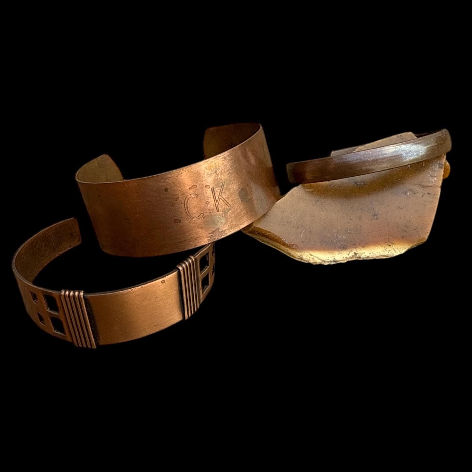 Handmade Pure Copper Bracelet: Vintage Style for Joint Pain Relief