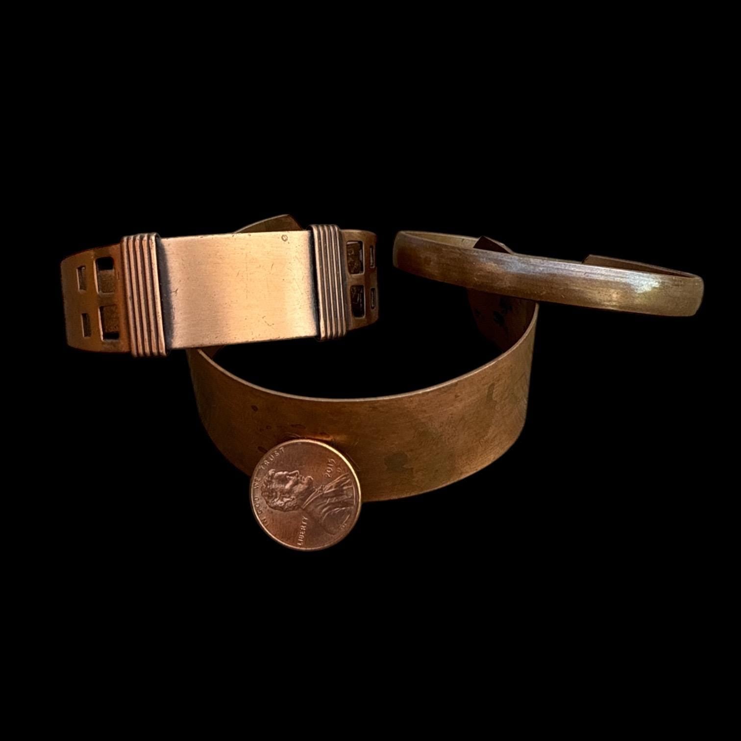 Handmade Pure Copper Bracelet: Vintage Style for Joint Pain Relief