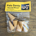 Palo Santo Incense Cones: Sacred Wood, Spiritual Cleanser (6 Cones)