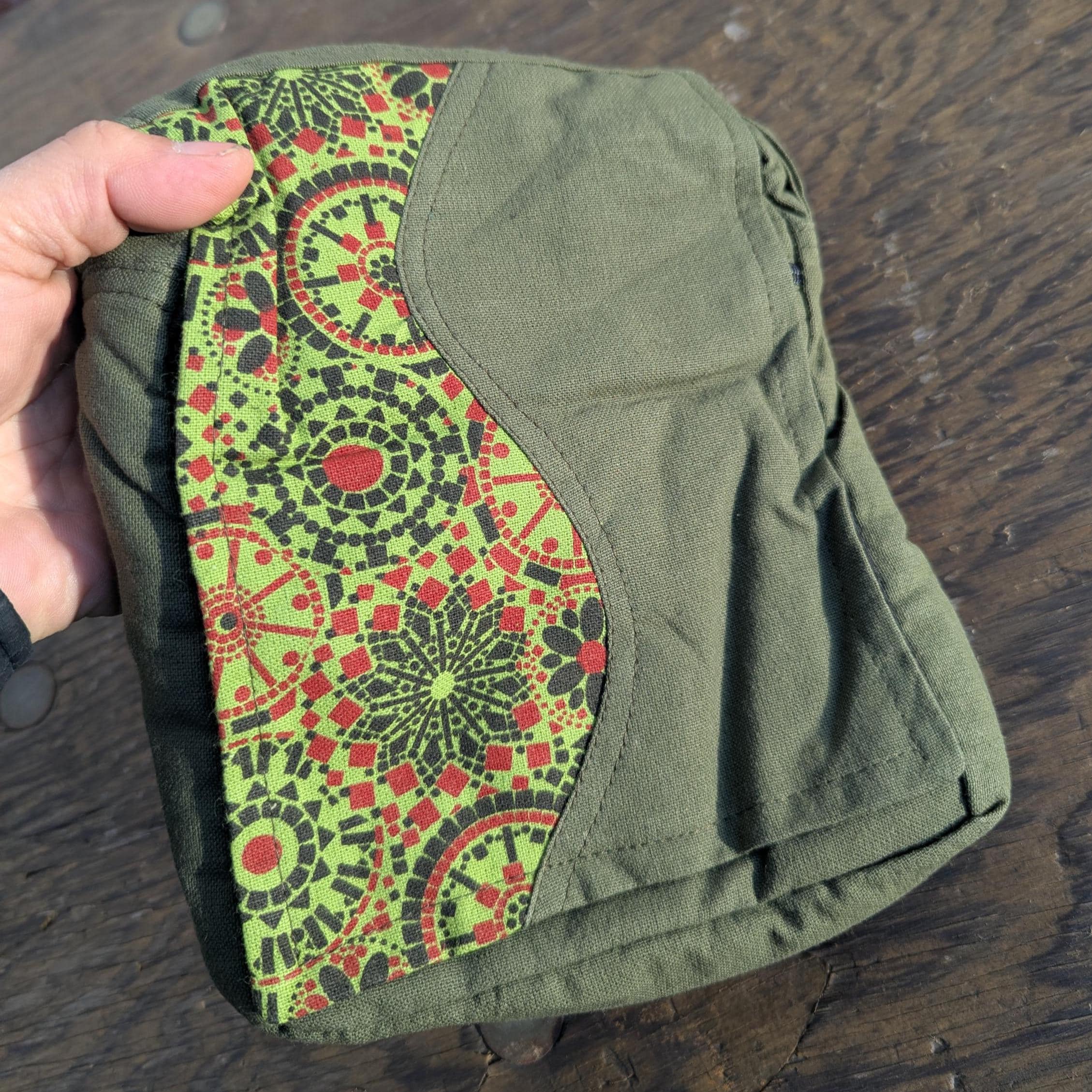 Cotton Cell Phone Crossbody Bag: Vibrant Lightweight Sling Bag