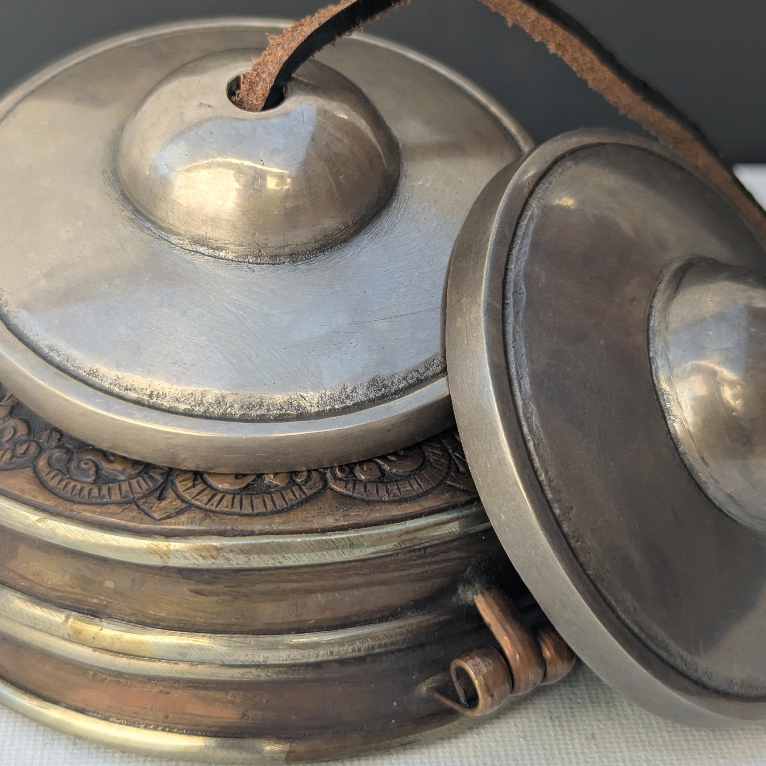 Tibetan Tingsha Bells, Sound Healing Meditation Cymbals, 3-Inch Standard Size (BBR1D)