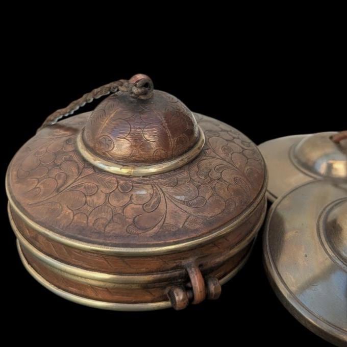 Tibetan Tingsha Bells, 3 Inch Sound Healing Cymbals with Cover Box