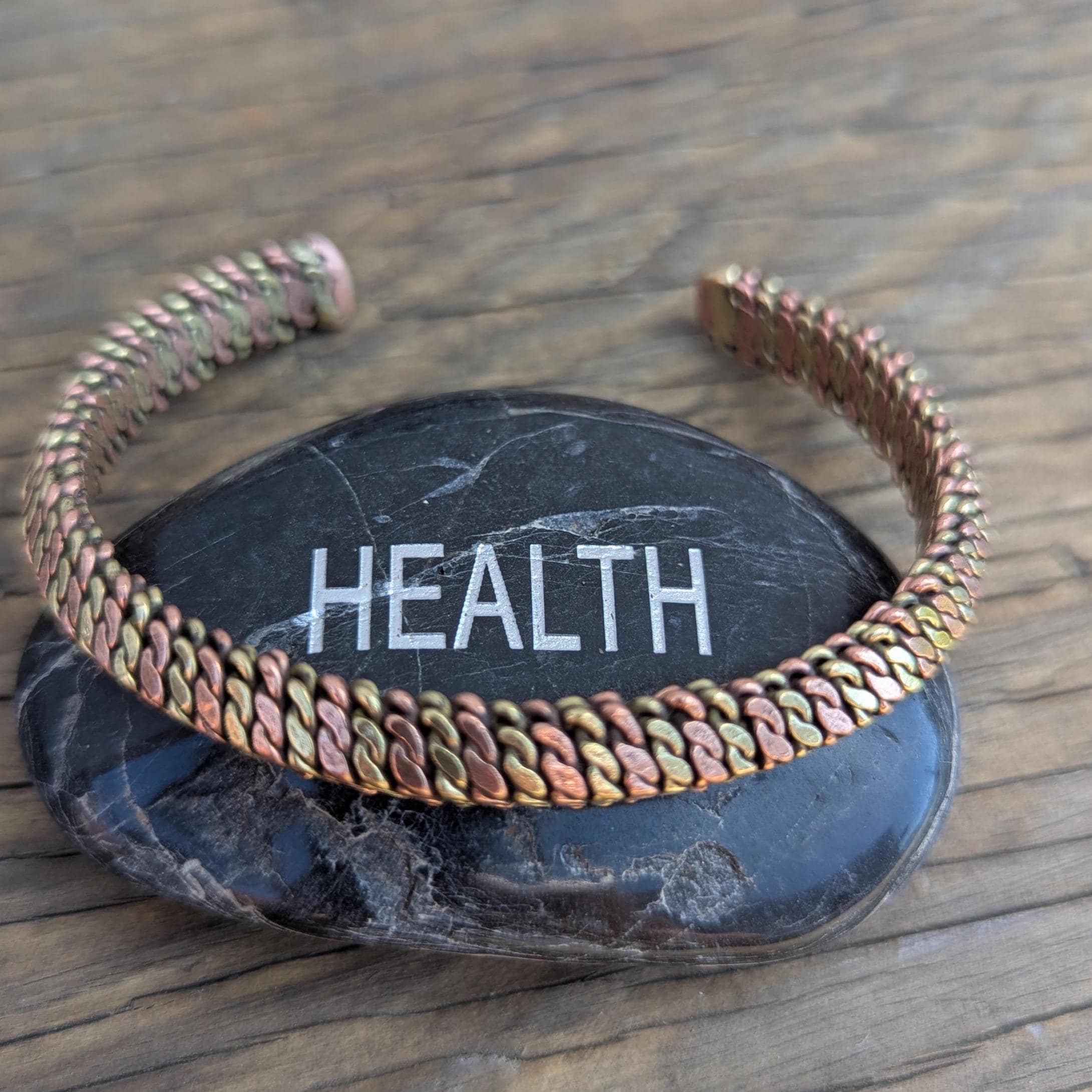 Himalayan Braided Vintage Cuff Bracelet Collection—Handcrafted Copper & Brass ethnic Jewelry (cb-122)