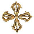 Double Dorjee Vajra, a Tibetan ritual art, is a Buddhist object used for meditation The thunderbolt (BBR3)