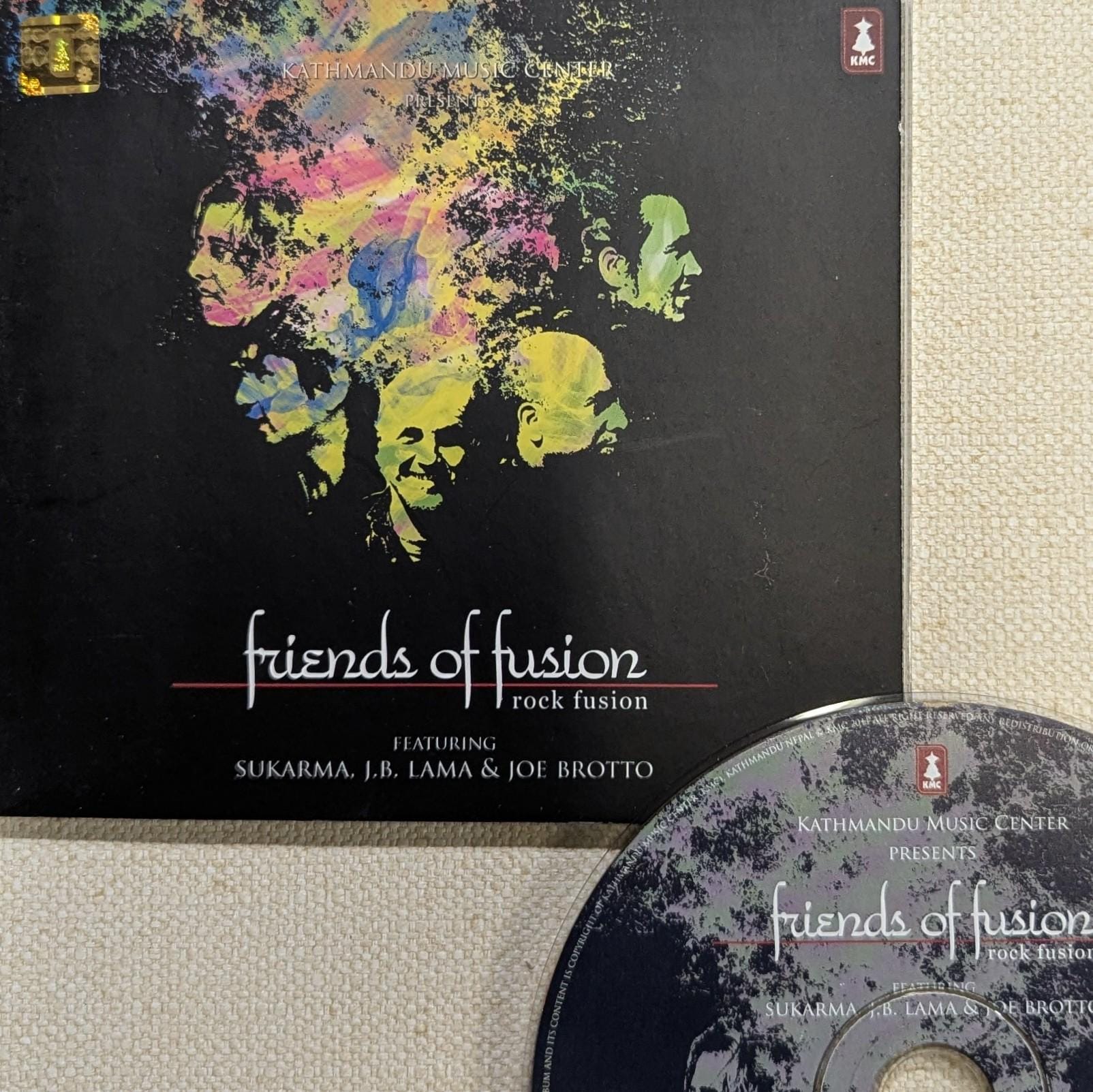 Friends of Fusion Rock Music CD: Nepali Fusion Songs, Meditation, Yoga