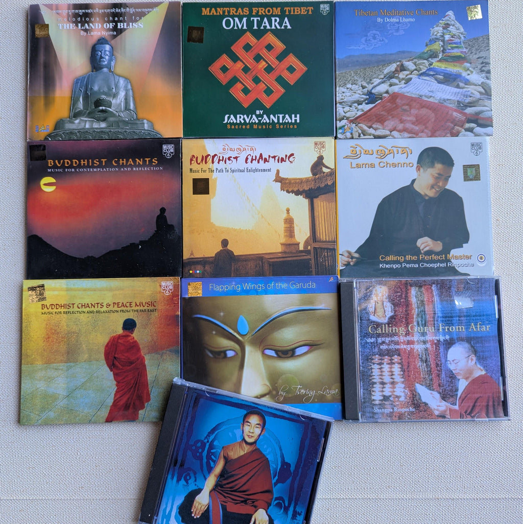Om Tara CD: Mantras From Tibet, Himalayan Monk Chanting, Meditation Music