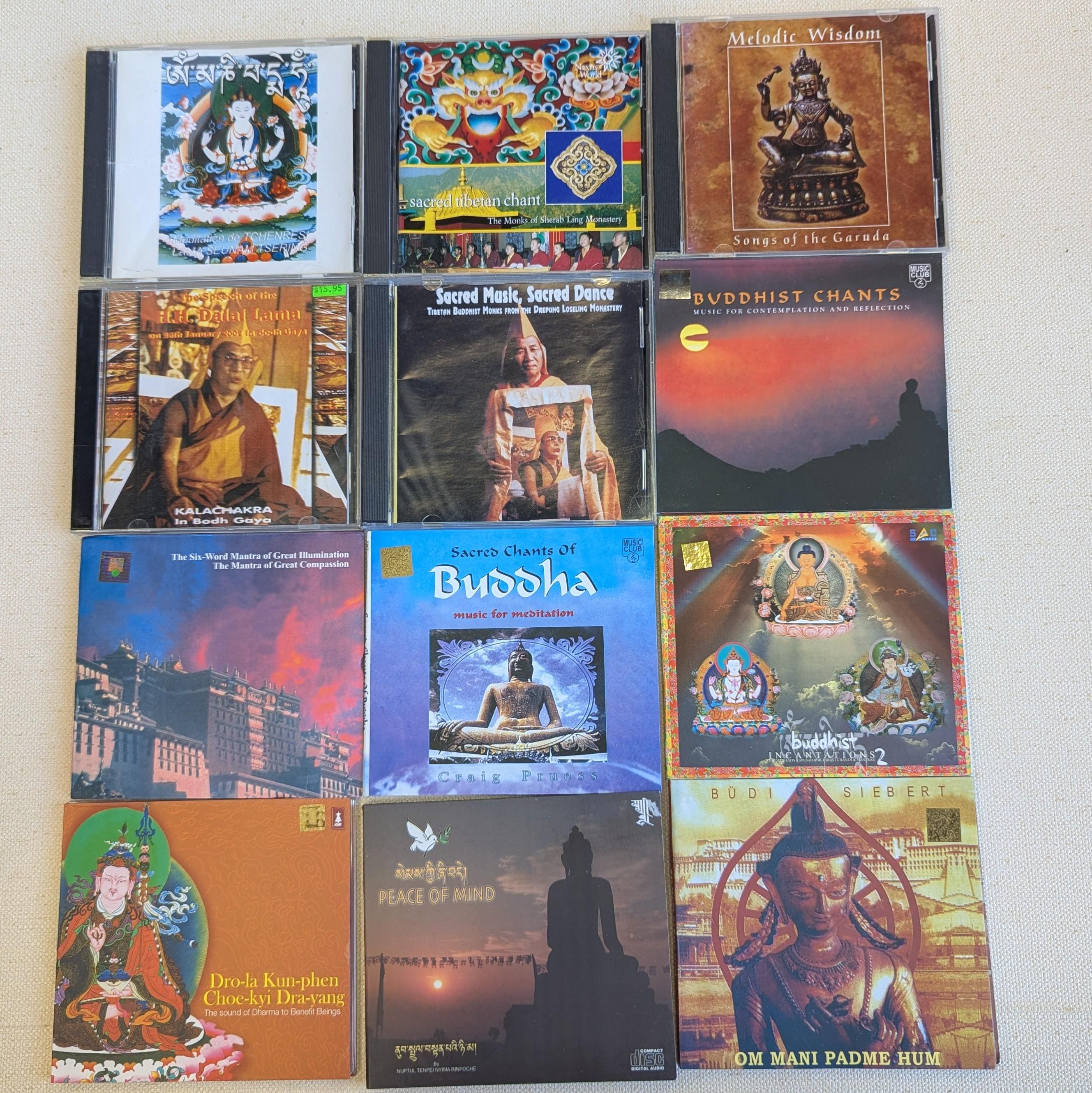 Sacred Tibetan Chant CD: Himalayan Monk Meditation Music, Sacred Dance