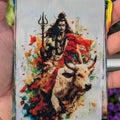 Mini Shiva Prayer Flags: Hand-Printed Spiritual Decor