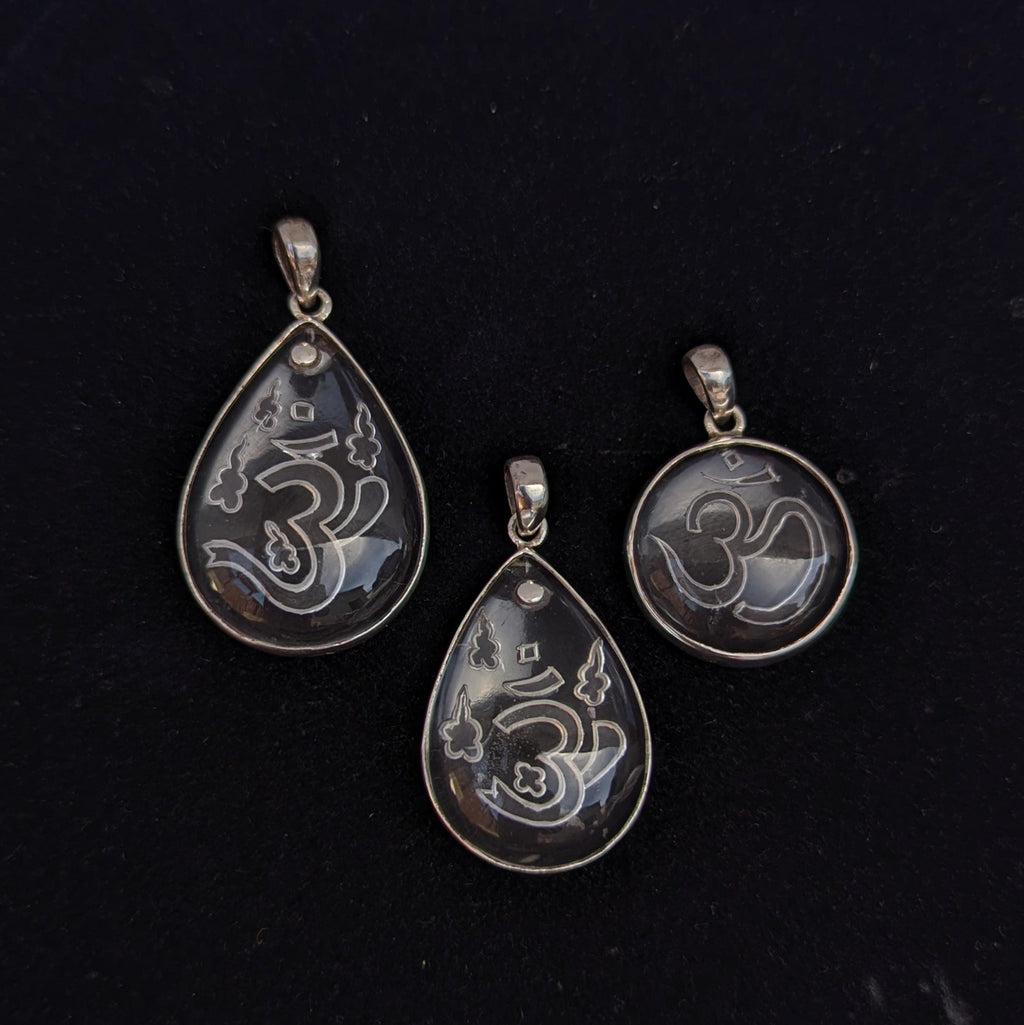 Himalayan Quartz Pendant: Sterling Silver, High-Altitude Clarity, Hand-Crafted Quartz Jewelry (P7-67A)