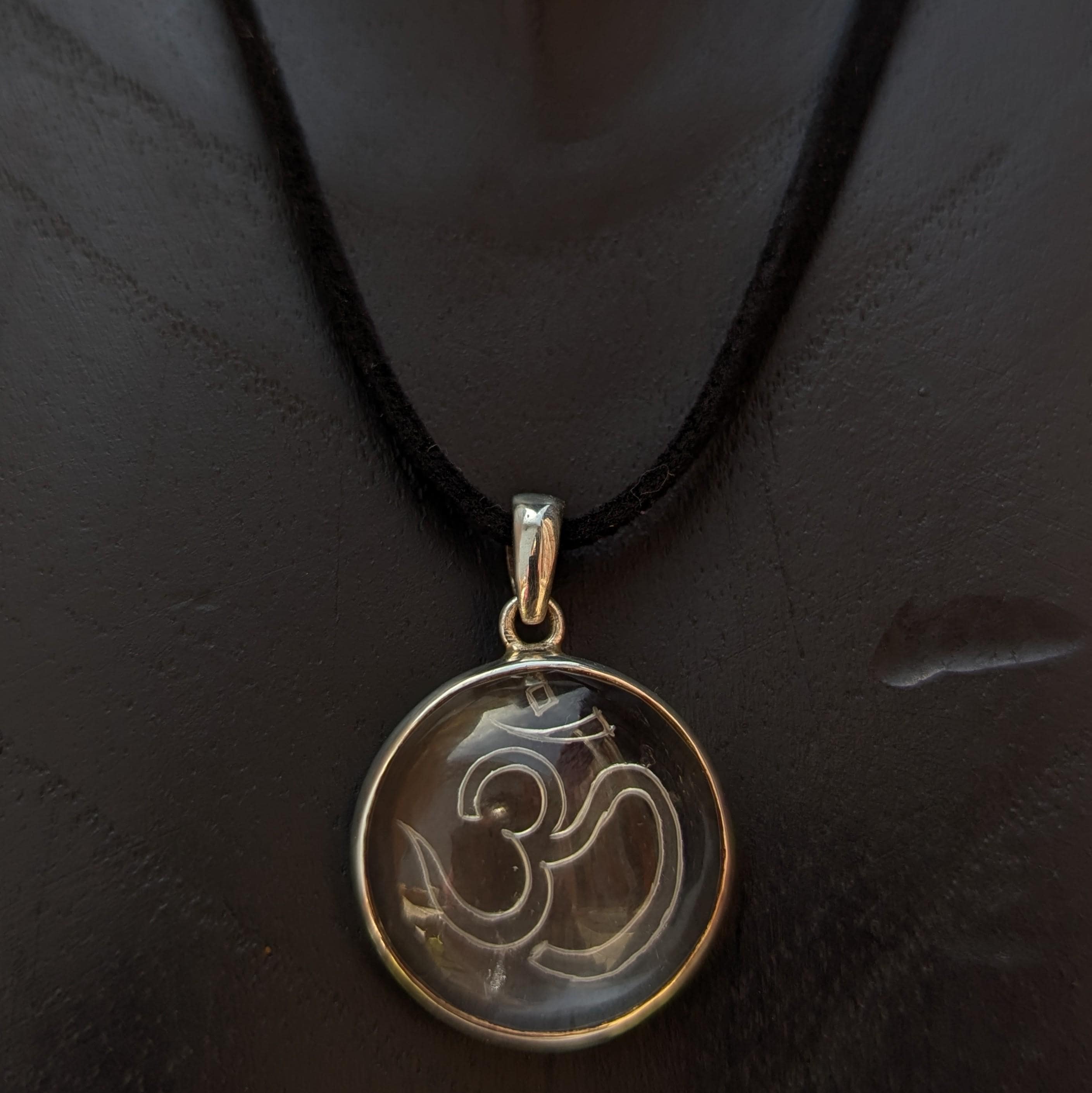 Himalayan Quartz Pendant: Sterling Silver, High-Altitude Clarity, Hand-Crafted Quartz Jewelry (P7-67A)