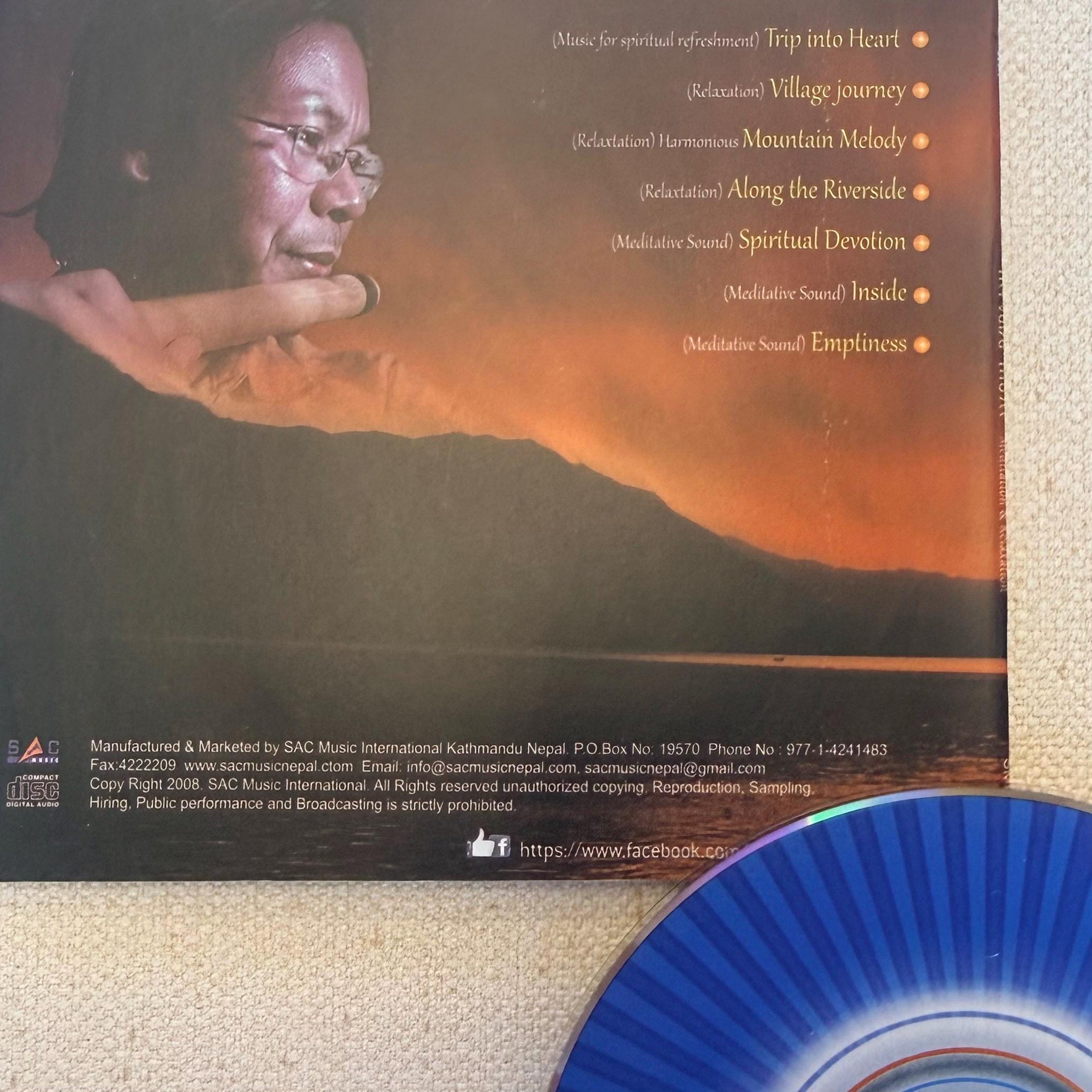 Soundless Sound CD: Nepali Meditation, Yoga, Relaxation Music
