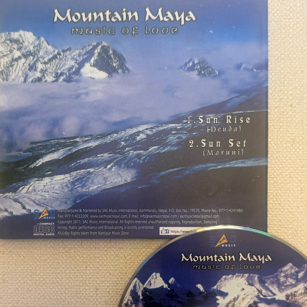 Mountain Maya Music CD: Nepali Fusion Songs for Yoga, Meditation