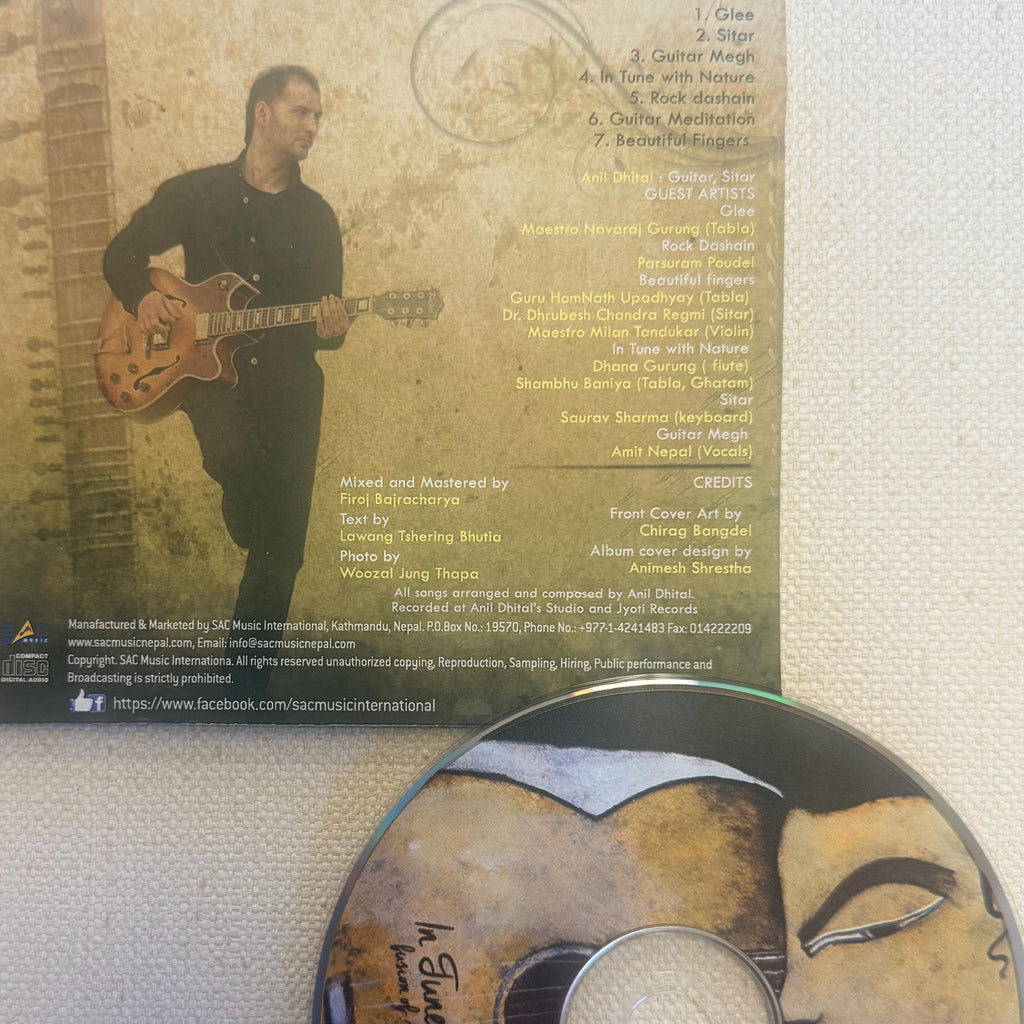 Mountain Maya Music CD: Nepali Fusion Songs for Yoga, Meditation
