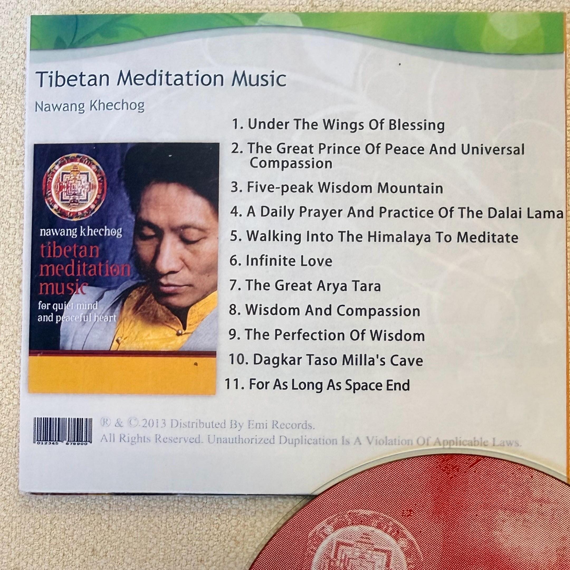 Nawang Khechog Tibetan Meditation Music: Quiet Mind, Peaceful Heart CD