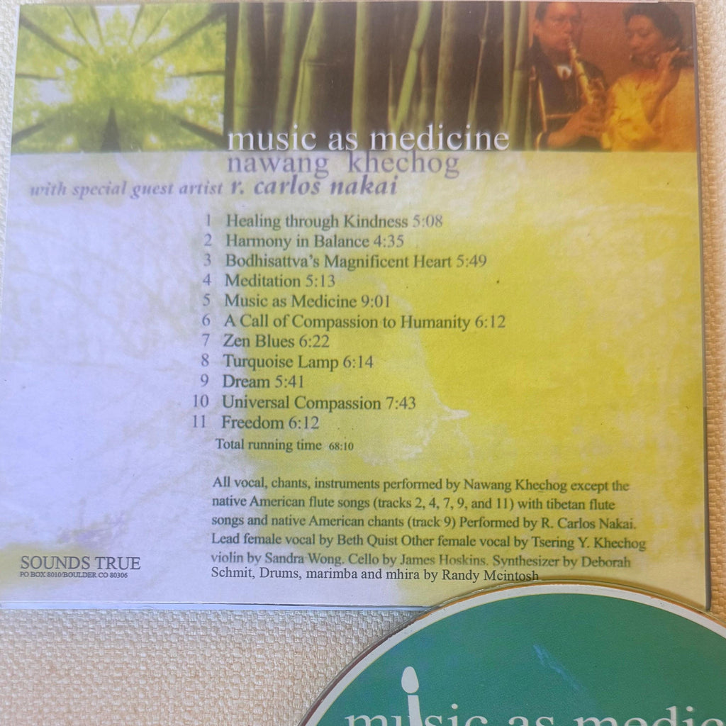 Nawang Khechog Tibetan Meditation Music: Quiet Mind, Peaceful Heart CD